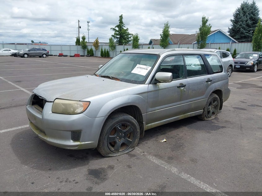 2008 SUBARU FORESTER auction photo 2