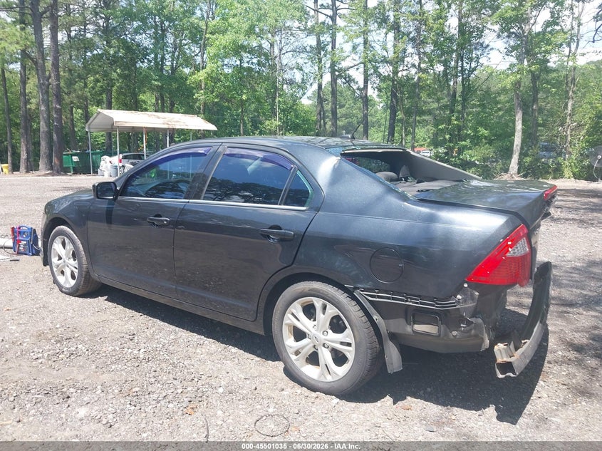 Vin: 3fahp0ha7cr373235, lot: 45999251, ford fusion se 20123