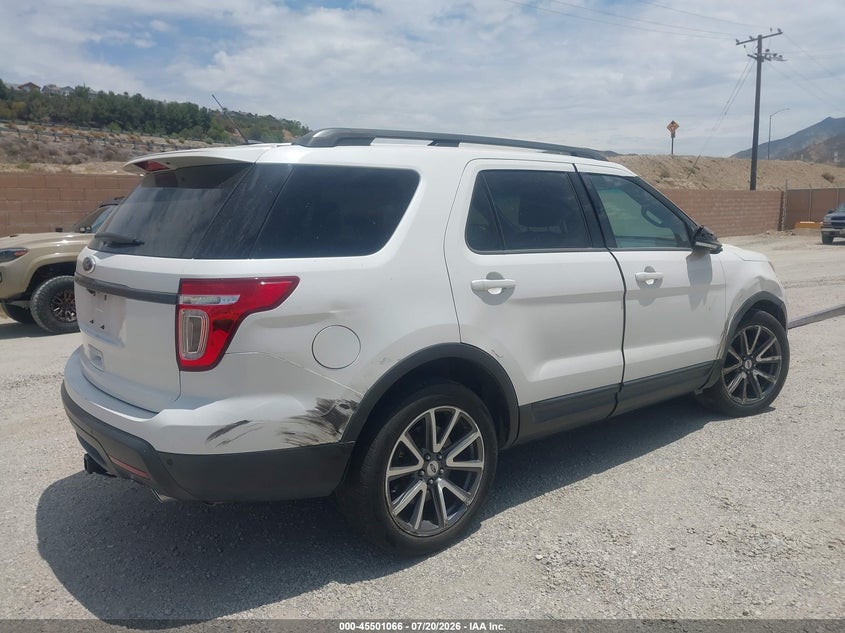 Vin: 1fm5k7d8xfgc64752, lot: 45999282, ford explorer xlt 20154