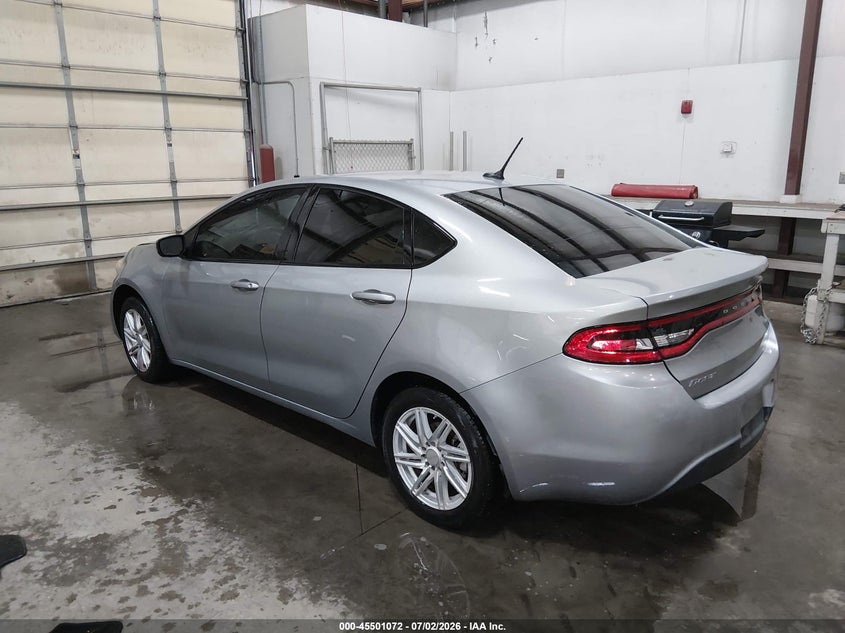 Vin: 1c3cdfaa9fd200649, lot: 45999288, dodge dart se 20153