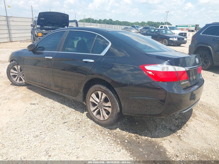 2014 HONDA ACCORD auction photo 3