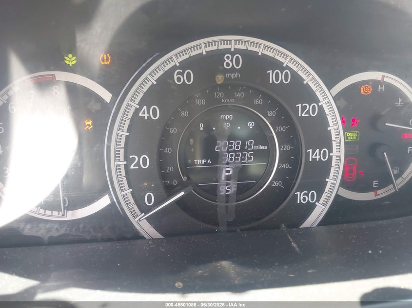 2014 HONDA ACCORD auction photo 7