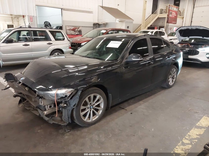 Vin: wba8a3c56hk691394, lot: 45999308, bmw 320i xdrive 20172