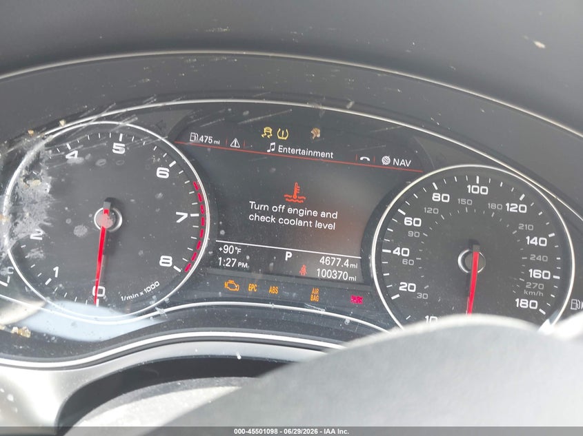 2013 AUDI A7 auction photo 7
