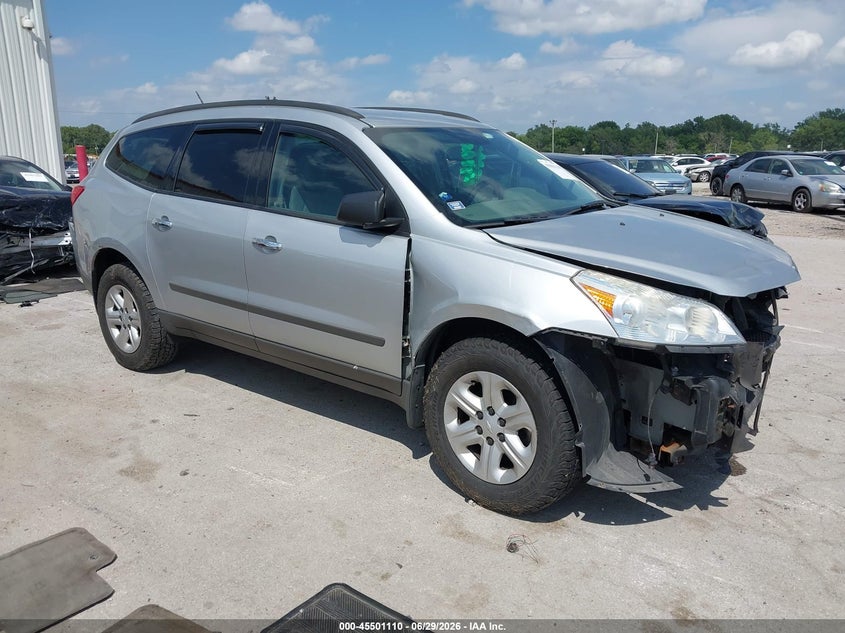 Vin: 1gnkrfed0cj403284, lot: 45999326, chevrolet traverse ls 2012 img_1