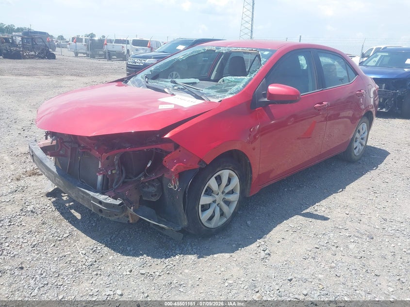 2014 TOYOTA COROLLA auction photo 2