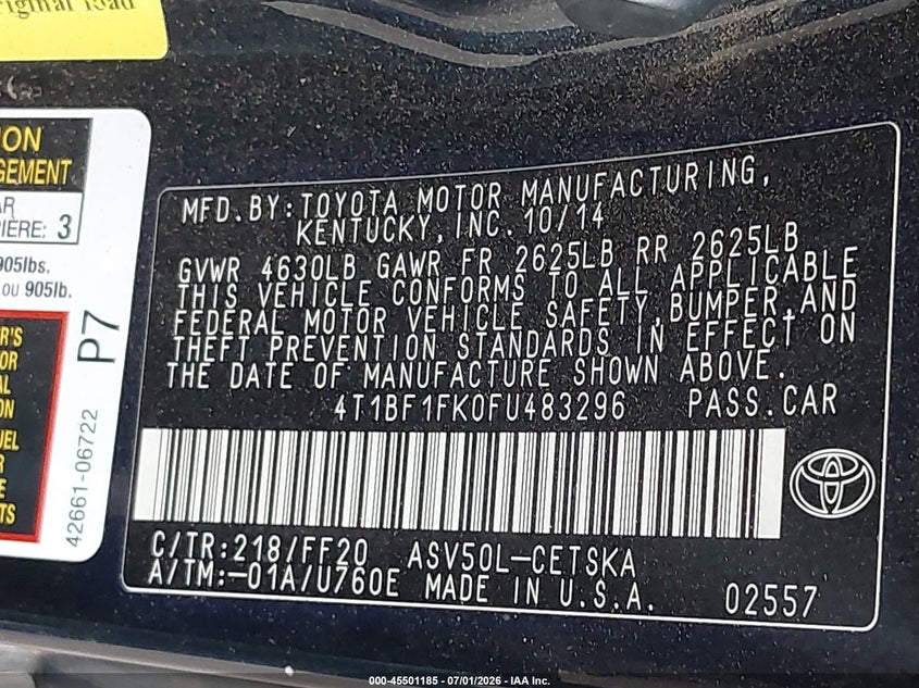 AtlanticExpress - Toyota Camry
