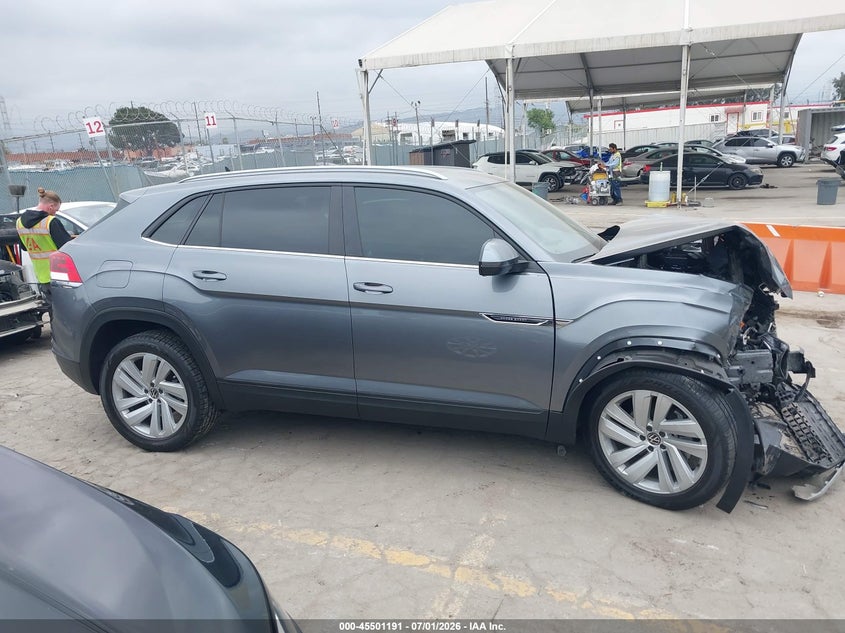 2022 Volkswagen Atlas Cross Sport 3.6L V6 Se W/Technology VIN: 1V2JE2CA4NC230165 Lot: 45501191