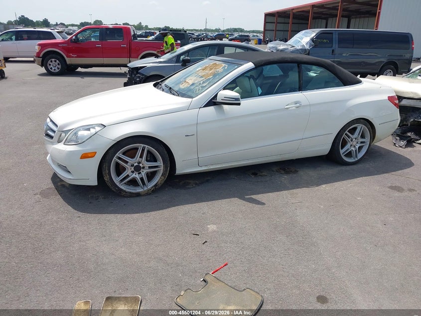 2012 MERCEDES-BENZ E-KLASSE CABRIO 3.5L V-6 DI, DOHC, VVT, 302HP