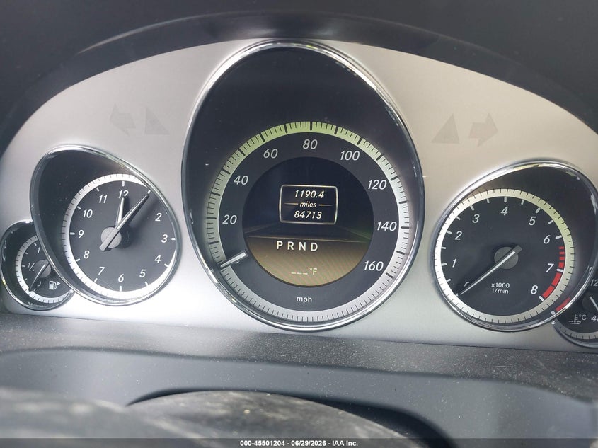 2012 MERCEDES-BENZ E-KLASSE CABRIO 3.5L V-6 DI, DOHC, VVT, 302HP