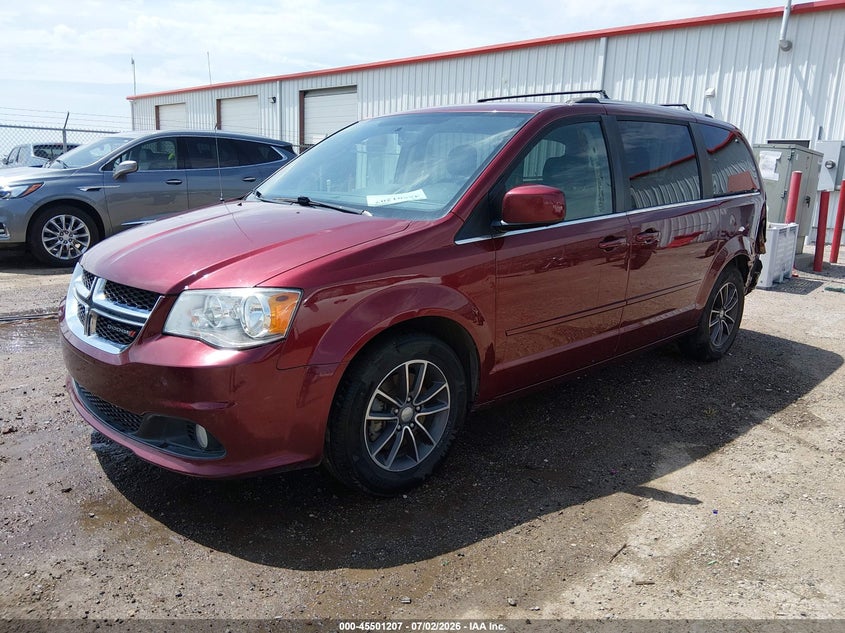 Vin: 2c4rdgcg1hr807478, lot: 45999423, dodge grand caravan sxt 20172