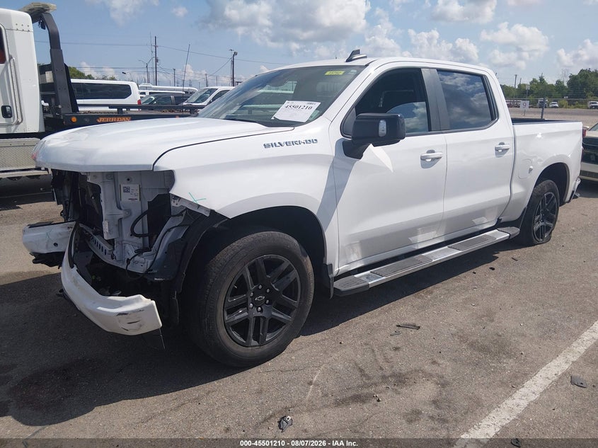 Vin: 2gcpaded6r1143972, lot: 45999426, chevrolet silverado 1500 2wd  short bed rst 20242