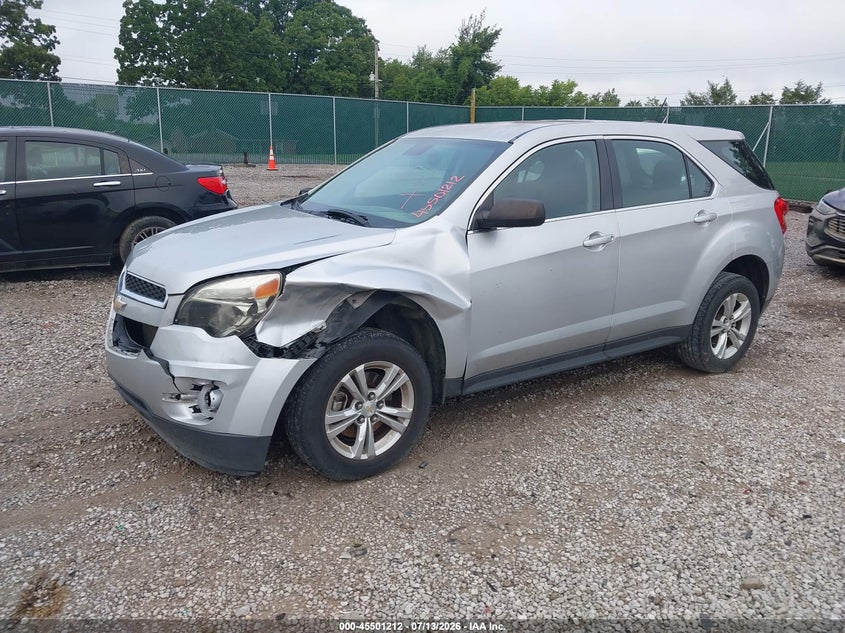2015 Chevrolet Equinox, Left Front, IAAI, VIN 2GNALAEK5F6437513 — photo 2
