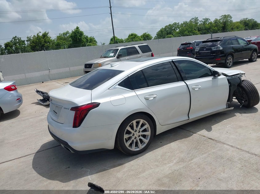 Vin: 1g6dw5rk2l0122349, lot: 45999516, cadillac ct5 luxury 20204