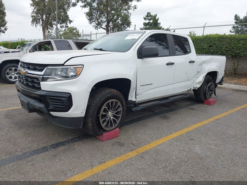 2022 Chevrolet Colorado 2wd  Long Box Wt 1GCGSBEN0N1181823 photo 1