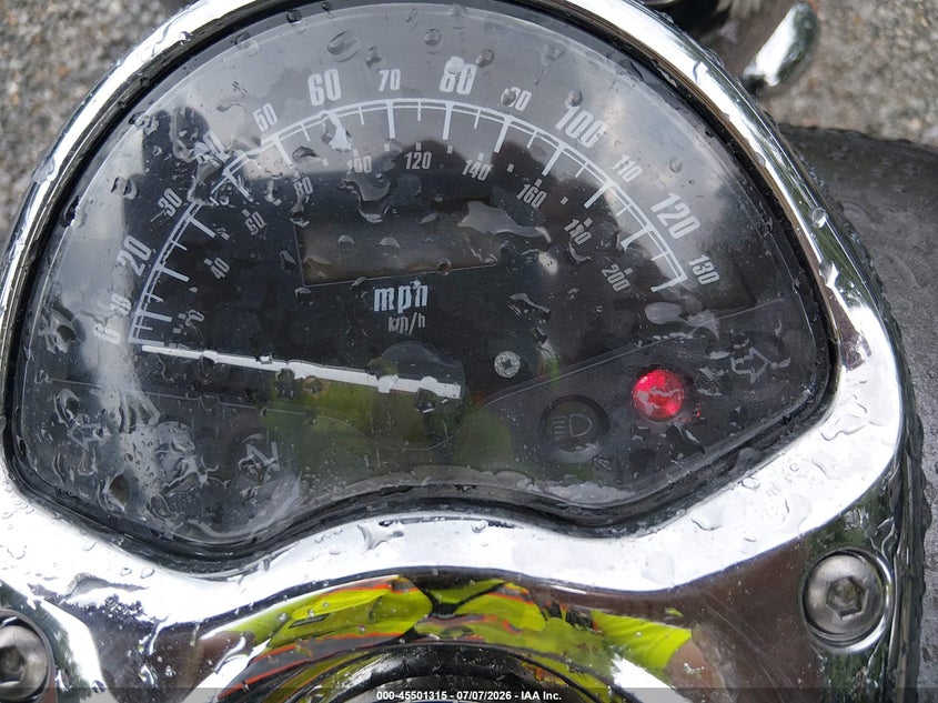 2007 Honda Vtx1300 S VIN: 1HFSC520X7A405884 Lot: 45501315