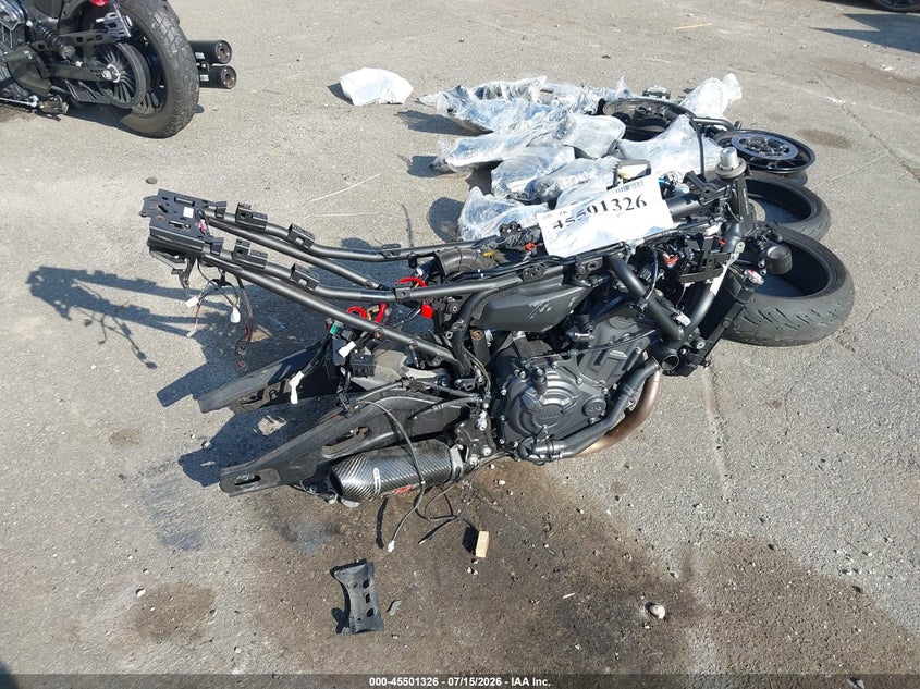 2023 Yamaha Mt07 VIN: JYARM32E8PA007624 Lot: 45501326
