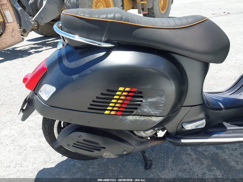 2015 Vespa Gts 300 Super VIN: ZAPM459L0F5100349 Lot: 45501333
