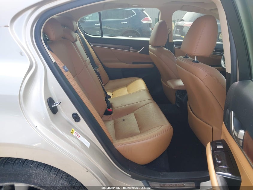 2013 Lexus Gs 350 VIN: JTHCE1BL1D5001807 Lot: 45501337