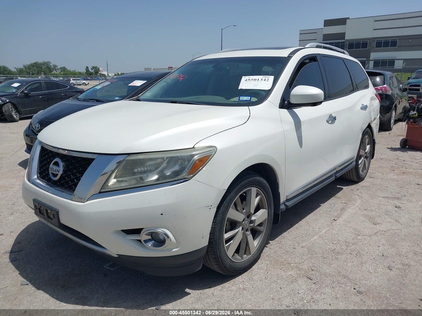 2015 NISSAN PATHFINDER auction photo 2
