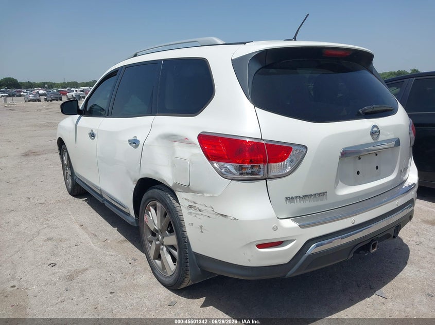 2015 NISSAN PATHFINDER auction photo 3