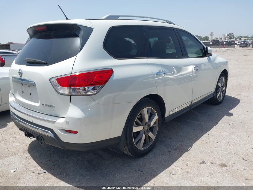 2015 NISSAN PATHFINDER auction photo 4