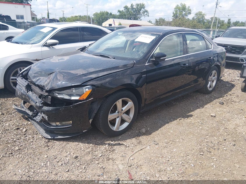 2015 Volkswagen Passat 1.8T Limited Edition, Front End, IAAI, VIN 1VWAS7A31FC112021 — photo 2