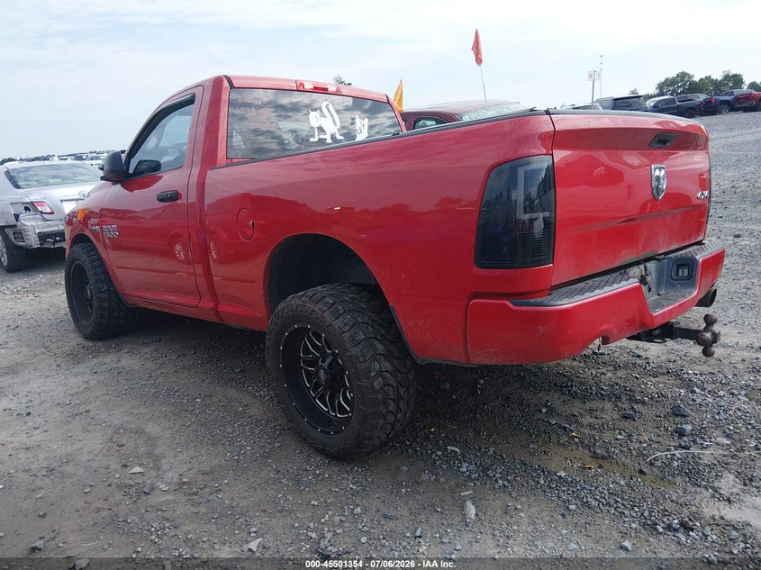 Vin: 3c6jr7at2dg505378, lot: 45999570, ram 1500 express 20133