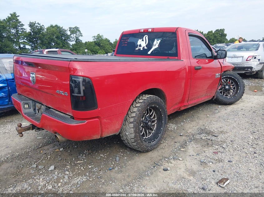 Vin: 3c6jr7at2dg505378, lot: 45999570, ram 1500 express 20134