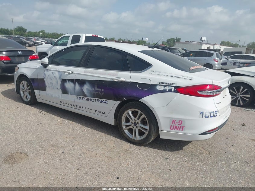 2018 FORD FUSION HYBRID auction photo 3