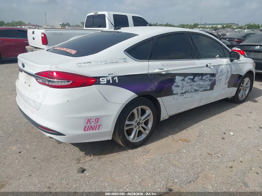 2018 FORD FUSION HYBRID auction photo 4