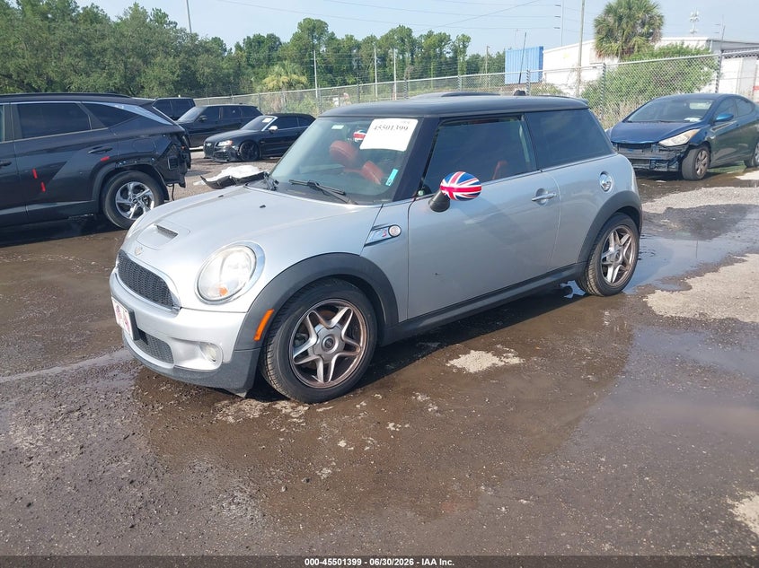 2008 MINI Cooper, Повреждение двигателя, IAAI, VIN WMWMF73598TV37621 — фото 2