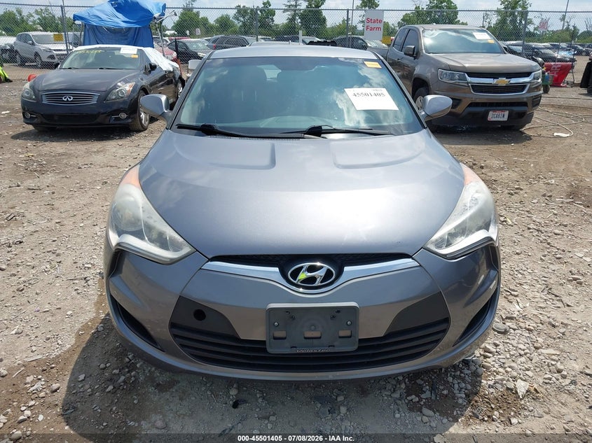 2016 Hyundai Veloster VIN: KMHTC6AD9GU284235 Lot: 45501405