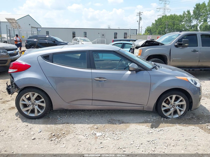 2016 Hyundai Veloster VIN: KMHTC6AD9GU284235 Lot: 45501405