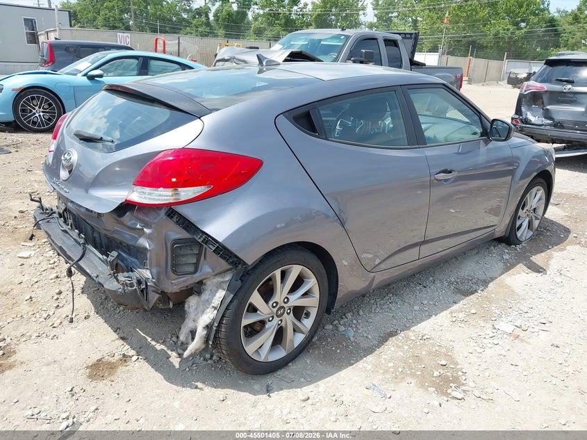 2016 HYUNDAI VELOSTER HATCHBACK 1.6L I-4 DI, DOHC, VVT, 132HP
