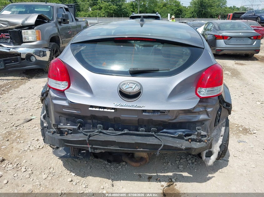 2016 Hyundai Veloster VIN: KMHTC6AD9GU284235 Lot: 45501405