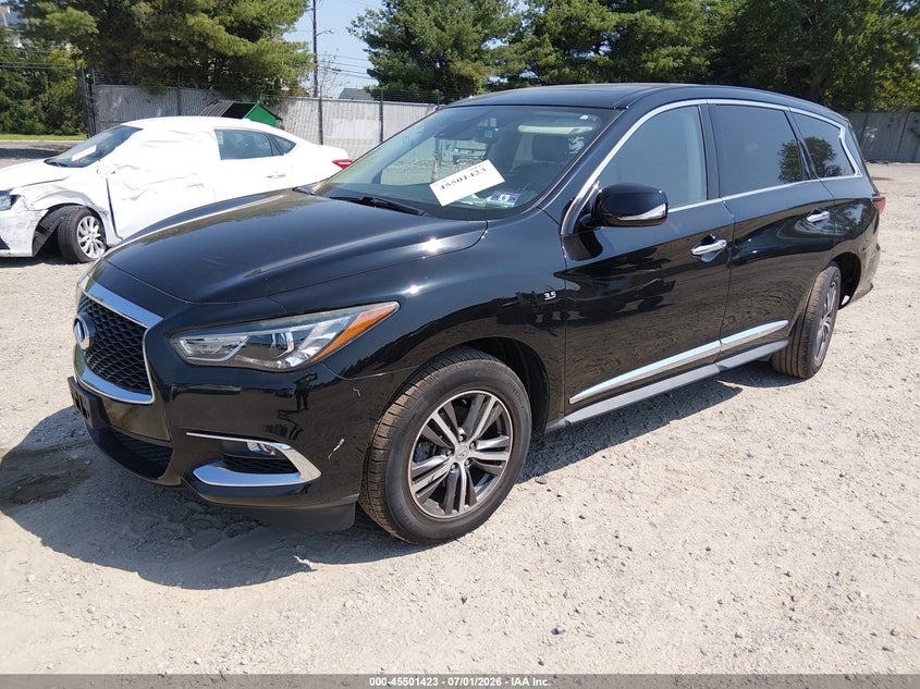 Vin: 5n1dl0mmxkc559364, lot: 45999639, infiniti qx60 pure 20192