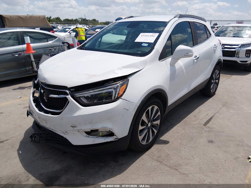Vin: kl4cjcsb7lb043554, lot: 45999702, buick encore fwd essence 20202