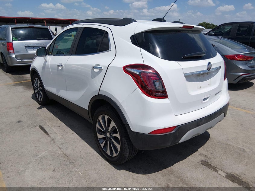 Vin: kl4cjcsb7lb043554, lot: 45999702, buick encore fwd essence 20203