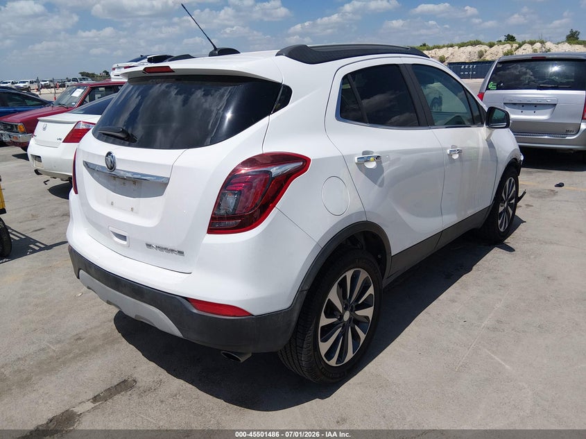 Vin: kl4cjcsb7lb043554, lot: 45999702, buick encore fwd essence 20204