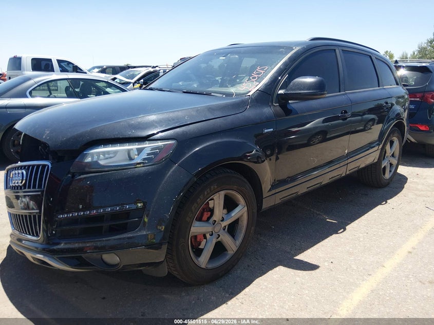 Vin: wa1lgafe5fd021780, lot: 45999731, audi q7 3.0t premium 20152