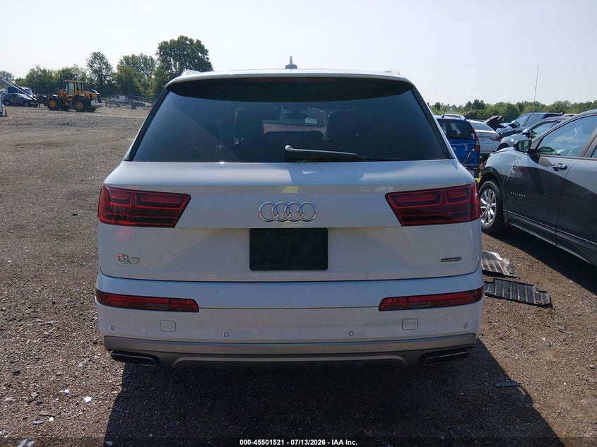 2018 Audi Q7 2.0T Premium VIN: WA1LHAF70JD001430 Lot: 45501521