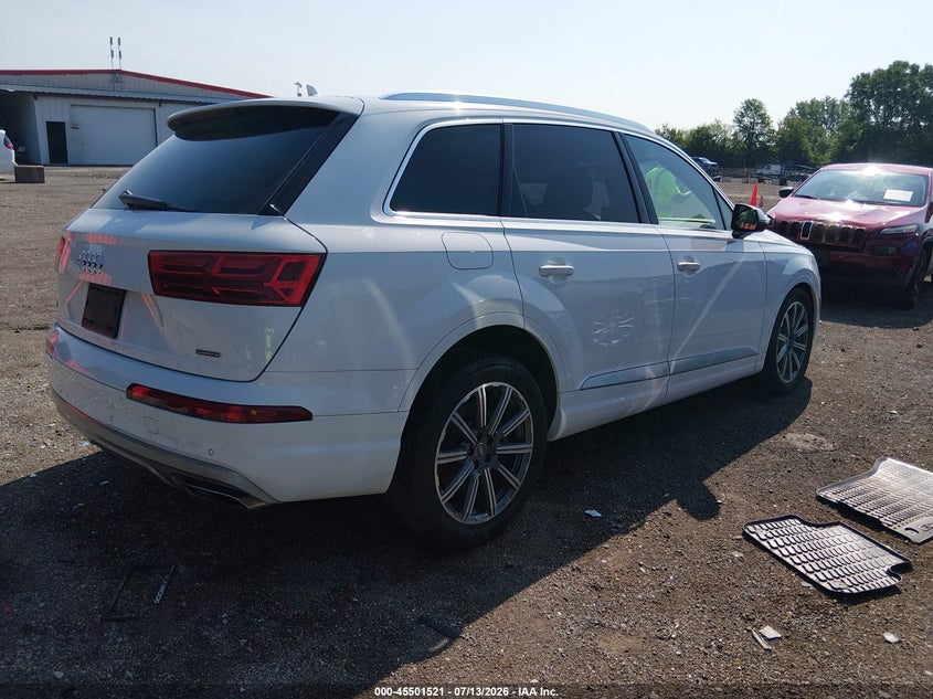 Vin: wa1lhaf70jd001430, lot: 45999736, audi q7 2.0t premium 20184