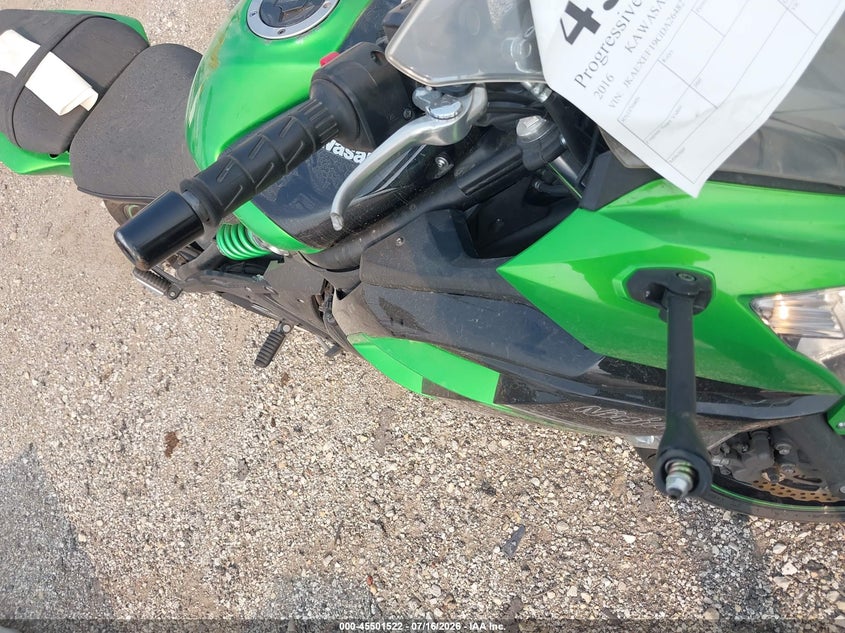 2016 Kawasaki Ex650 F VIN: JKAEXEF19GDA26482 Lot: 45501522