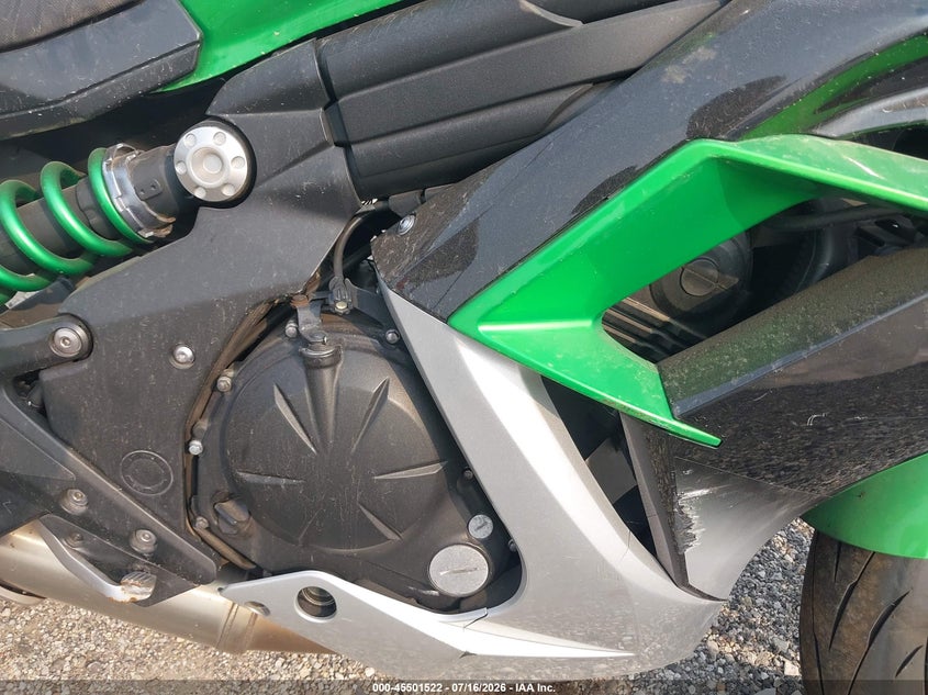 2016 Kawasaki Ex650 F VIN: JKAEXEF19GDA26482 Lot: 45501522