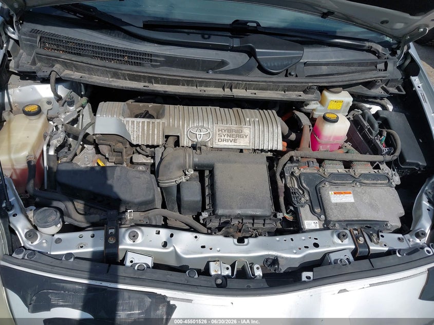 2012 TOYOTA PRIUS HATCHBACK 1.8L I-4 DOHC, VVT, 98HP