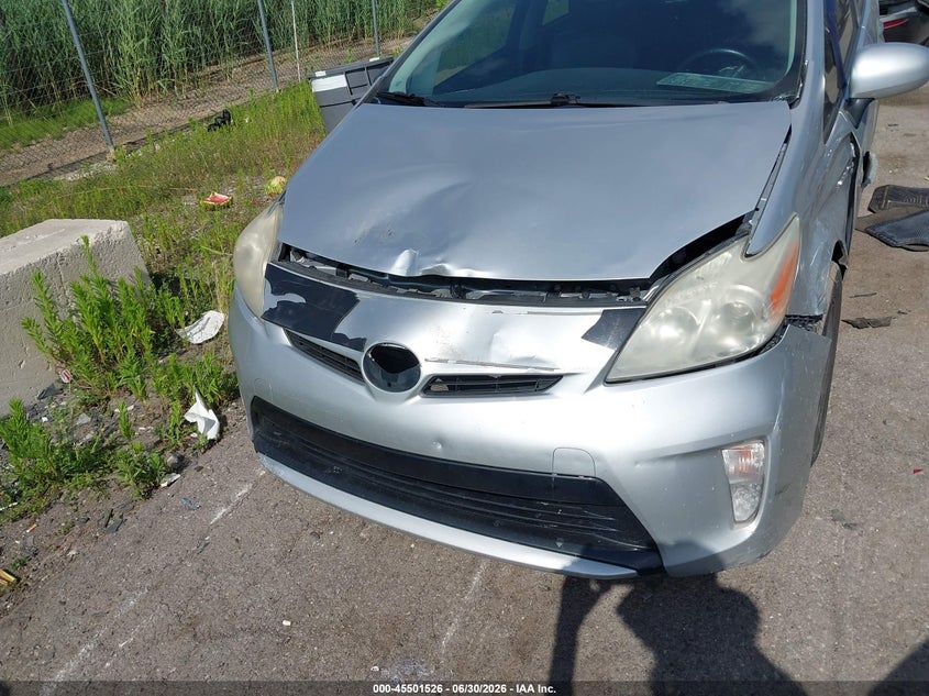 2012 TOYOTA PRIUS HATCHBACK 1.8L I-4 DOHC, VVT, 98HP