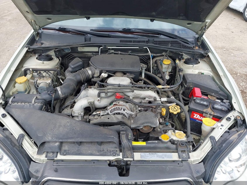 SUBARU OUTBACK 2006 VIN 4S4BP62C367339880