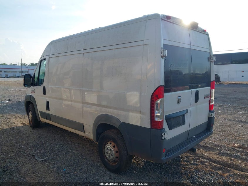 2015 Ram Promaster 2500 High Roof VIN: 3C6TRVCG8FE504702 Lot: 45501583