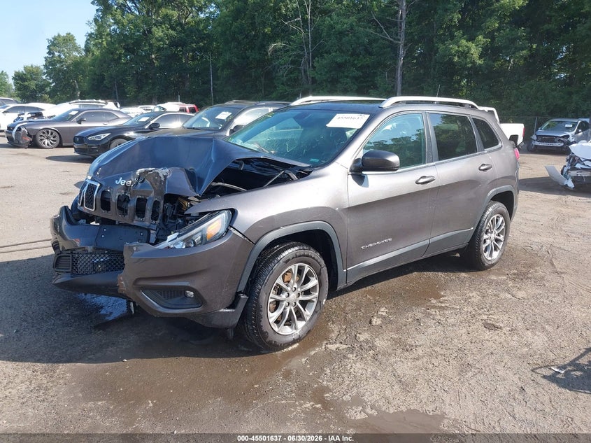 2019 Jeep Cherokee, Удар спереду, IAAI, VIN 1C4PJMLB1KD453149 — фото 2